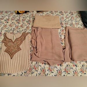 Indian Georgette Salwar Kameez 4 piece pre-loved